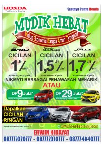 SAATNYA BELI HONDA DI HONDA AUTO SERANG
